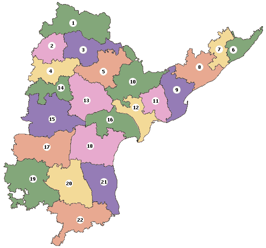 Maps of Andhra Pradesh  