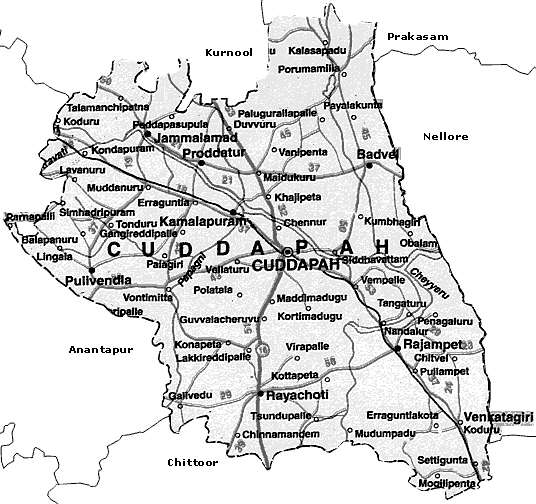  Maps of Cuddapah