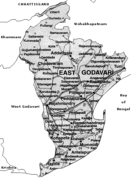 Maps of East Godavari 
