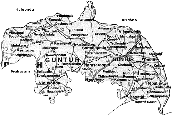 Maps of Guntur