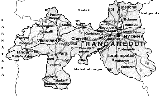 Maps of Rangareddi 