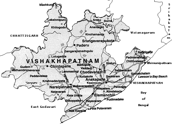 Maps of Vishakhapatnam 