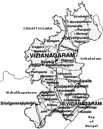 Maps of Vizianagaram 