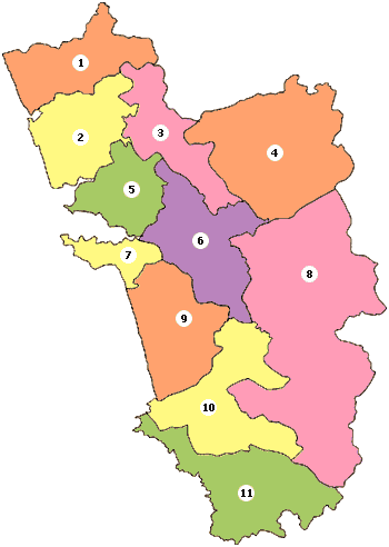 Maps of Goa