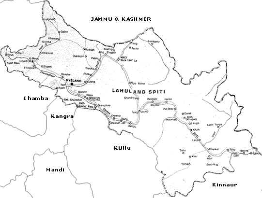 Maps of Lahul & Spiti 