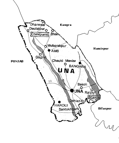 Maps of Una
