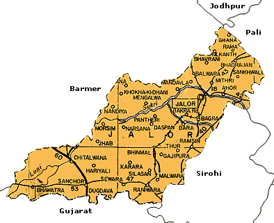 Maps of Jalor