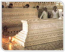 Interior of Taj Mahal