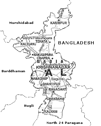 Map of Nadia 